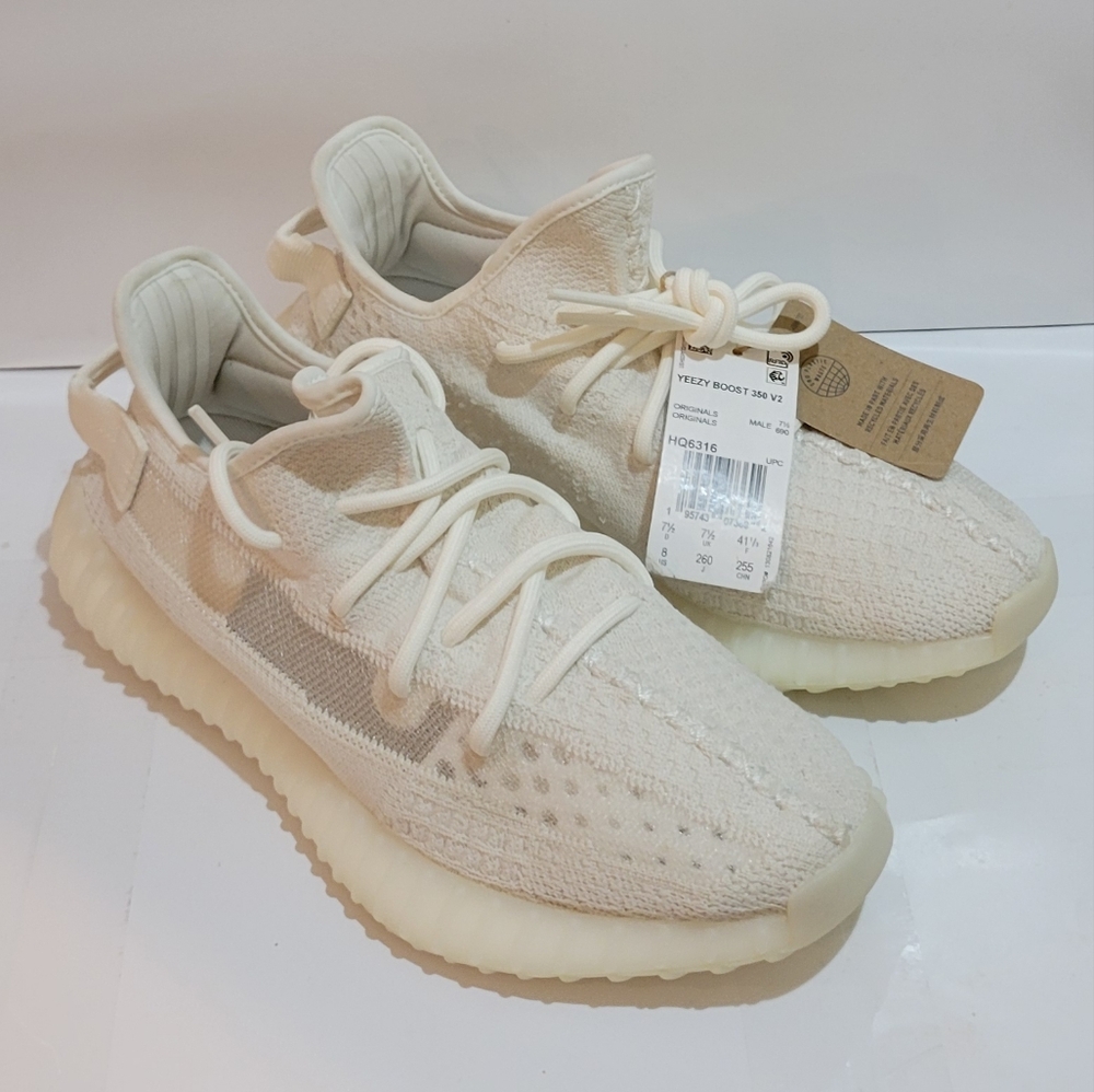 ADIDAS Men's Yeezy Boost 350 V2 Bone Sneaker - Picture 2 of 7